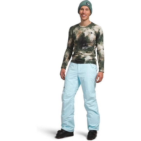 THE NORTH FACE Men's Freedom Insulated Snow Pant Ice Blue NWT $200 - Picture 2 of 5